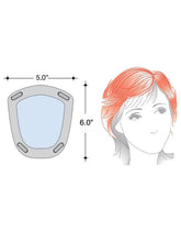 Modern Top Piece | Synthetic Hair Topper (Basic Base)